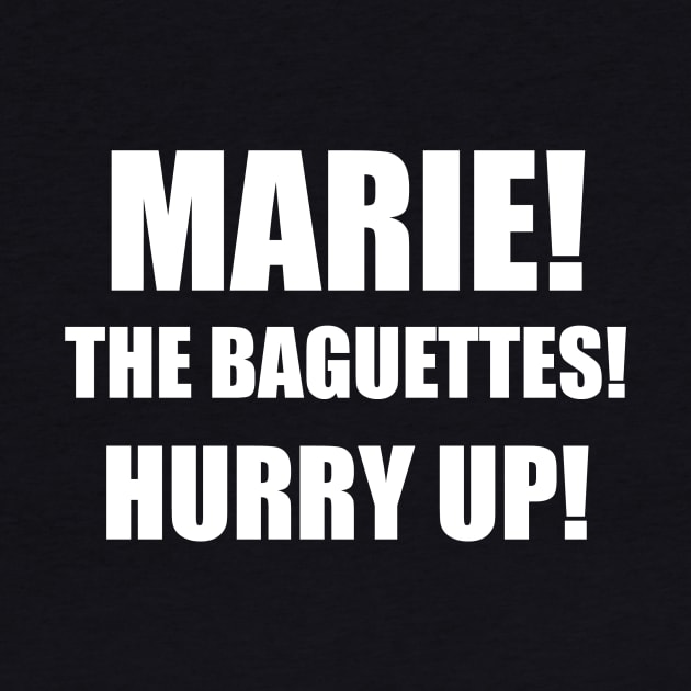 MARIE! THE BAGUETTES! by darlingmousestudio